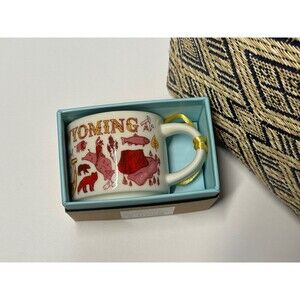 Starbucks WYOMING Been There Collection Ceramic Espresso Mug Demitasse Ornament